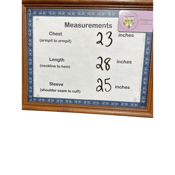 Quacker Factory size L black with gold white star beading rhinestone jean jacket - Picture 6 of 6